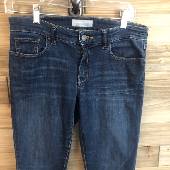 ⭐️ Banana republic skinny fit dark jeans size 28⭐️ - Picture 2 of 5
